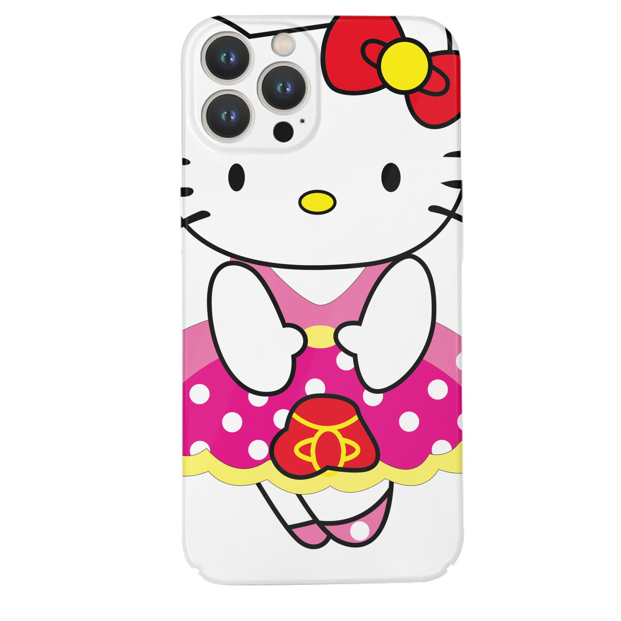 （画像用） Hello Kitty ハローキティ 【iPhone 14シリーズ対応】ハードケース